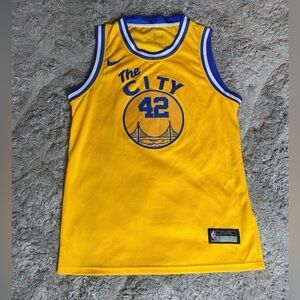 Men’s Nike Nate Thurmond 1966-67 The City San Francisco Warriors Jersey Size XL